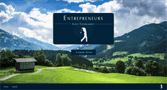 Desktop Screenshot of entrepreneursgolftournament.com